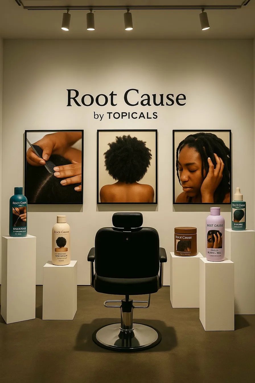 Root Cause salon chair installation